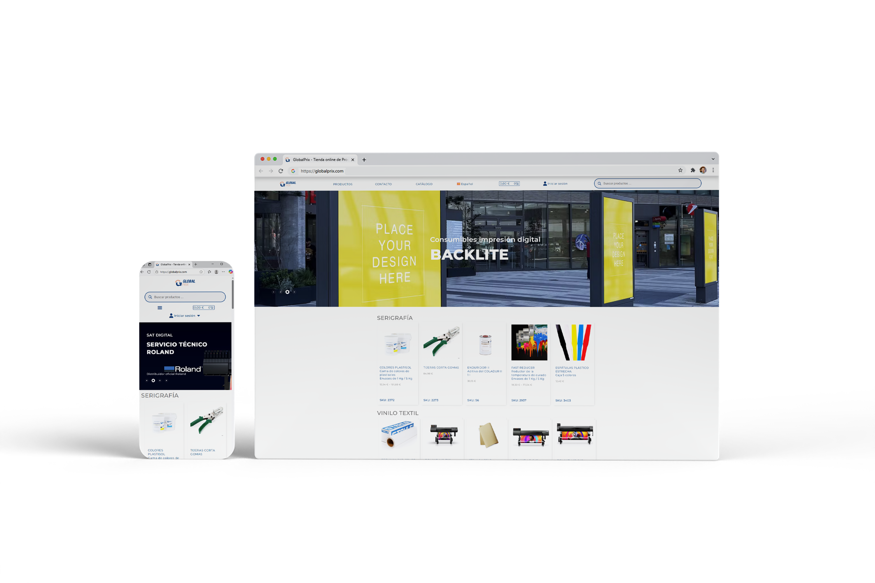 Responsive Web Browser Mockups 3