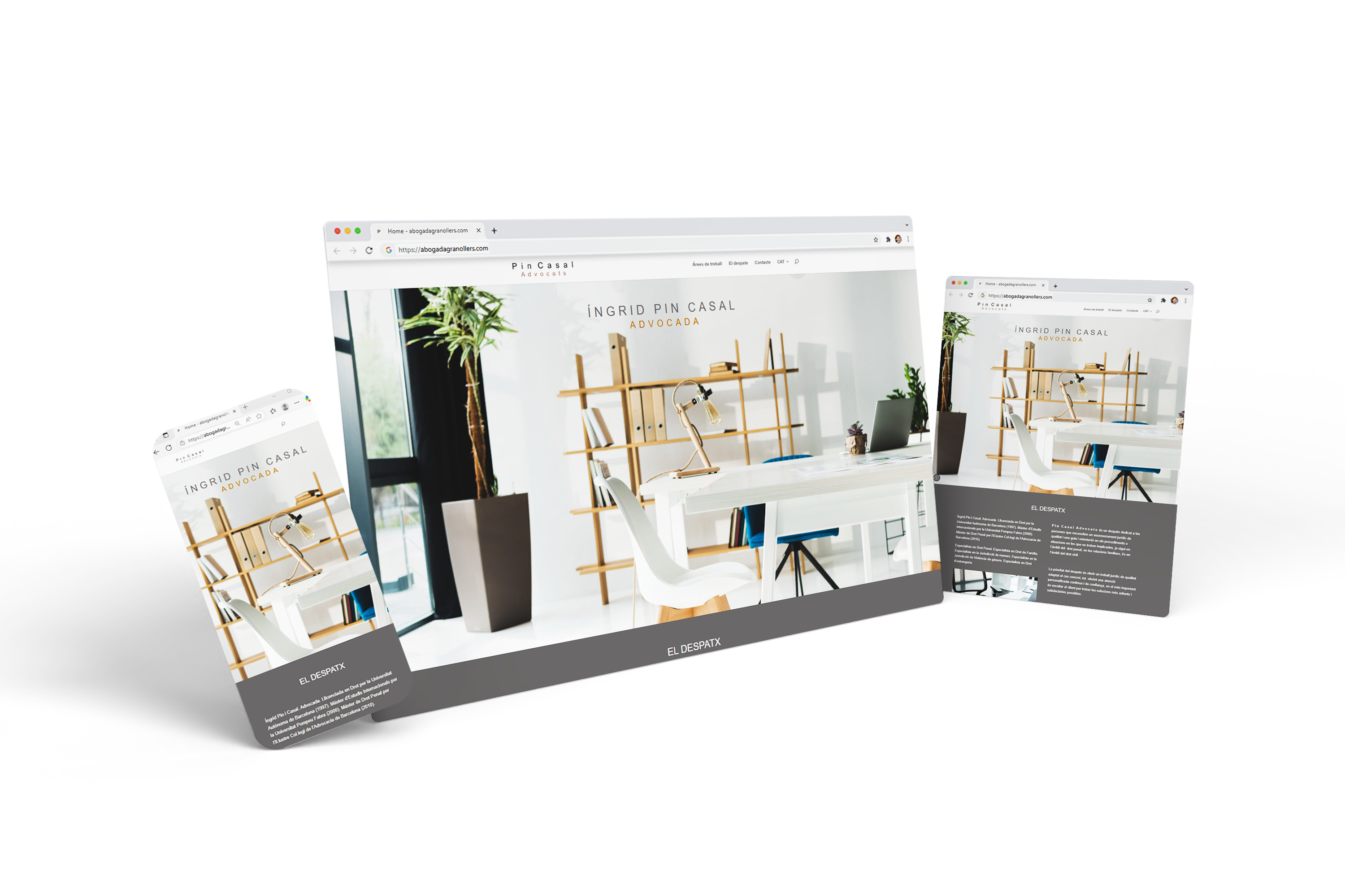 Responsive Web Browser Mockups 4