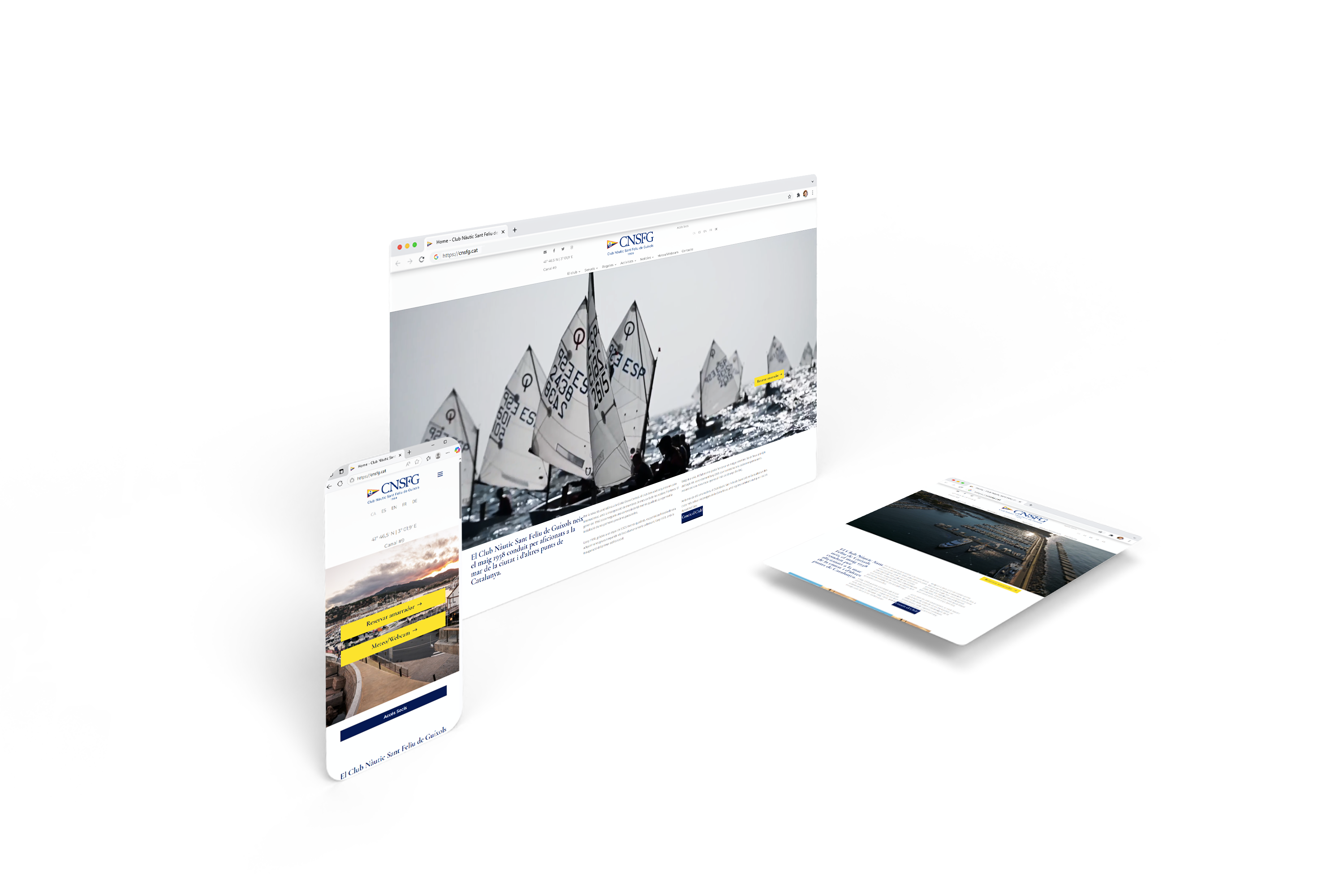 Responsive Web Browser Mockups 5